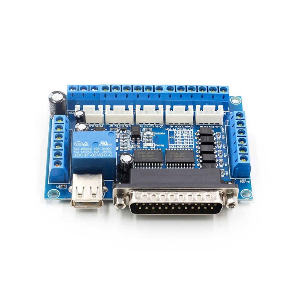 5 Axis Cnc Breakout Board Interface Mach3 - 5 Axis CNC Interface Adapter Breakout