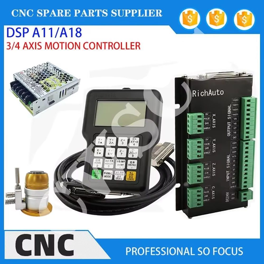 3-axis 4-axis CNC machine tool - Richauto A11 Dsp Controller 3 Axis 评论和价格