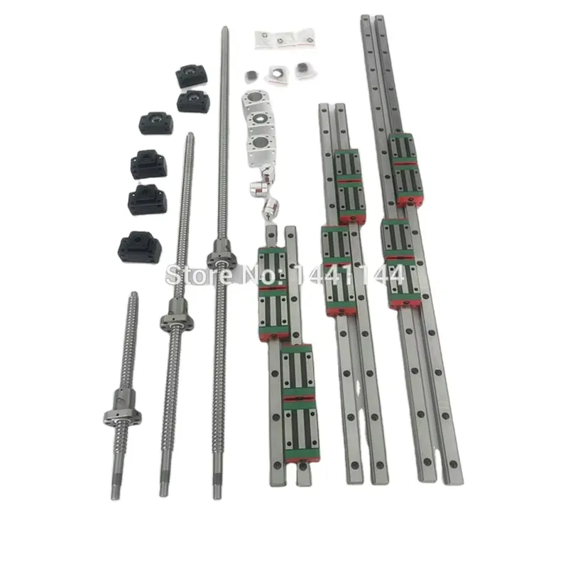 6 Sets HGR20 Linear Guide Rail - Hgr20 Linear Guide Rail Ballscrew Set 评论和价格
