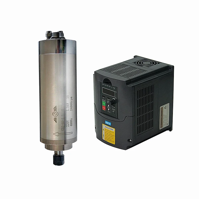 LY 220V 1.5KW 2.2KW VFD Water  - 2.2Kw Water Cooled Spindle Kit Vfd 评论和价格